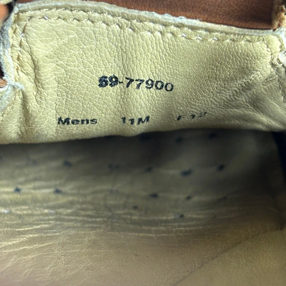 Johnston Murphy Buckle Strap‎ Leather Casual Fisherman Sandals Brown Mens Sz 11M